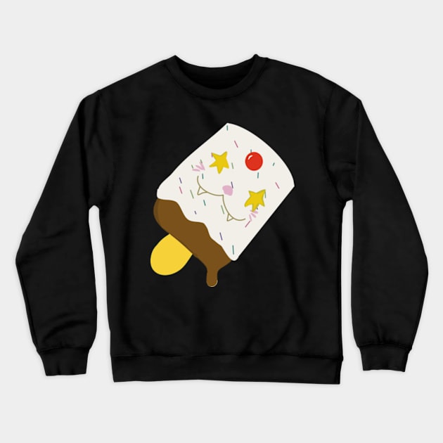 Ice Cream kitty Crewneck Sweatshirt by Joyouscrook